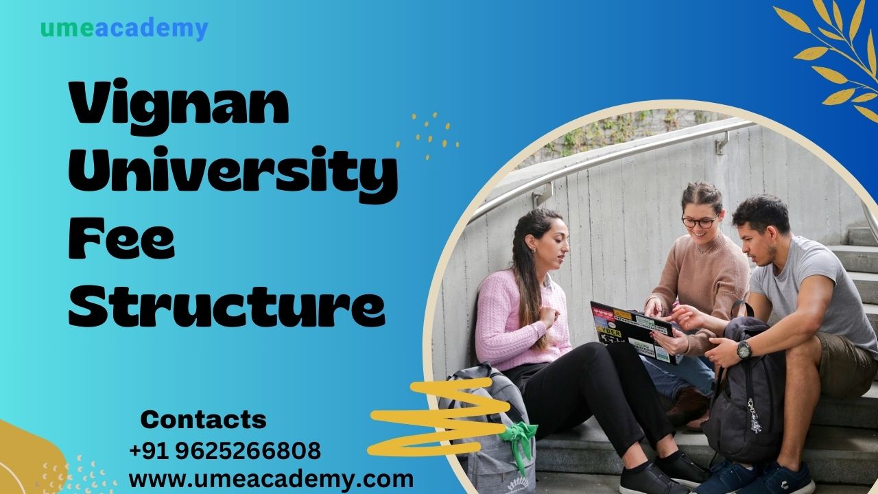 Vignan University Fee Structure